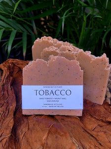 TOBACCO Soap Bar - Sweet Dark Tobacco & Walnut Shell