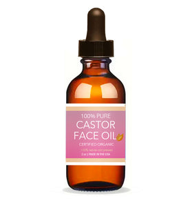 Castor Face Oil - 100% Pure Castor Oil for Face