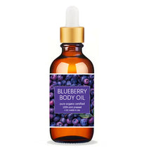 Load image into Gallery viewer, BLUEBERRY BODY OIL - Luxuriously silky with the heavenly scent of Fresh Juicy Blueberries
