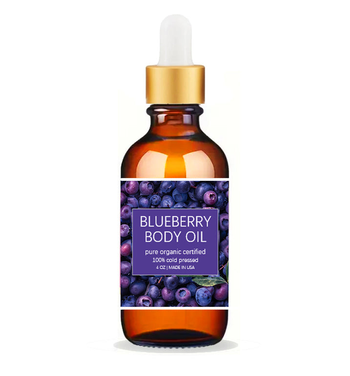 BLUEBERRY BODY OIL - Luxuriously silky with the heavenly scent of Fresh Juicy Blueberries