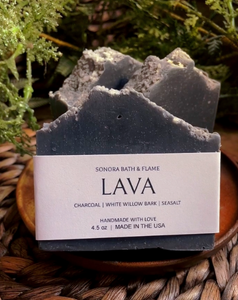 LAVA Detoxifying Charcoal Body Bar