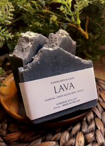 LAVA Detoxifying Charcoal Body Bar