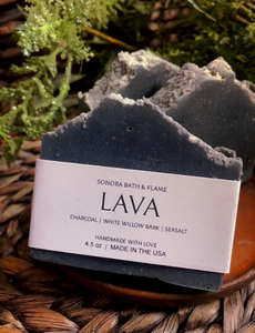 LAVA Detoxifying Charcoal Body Bar