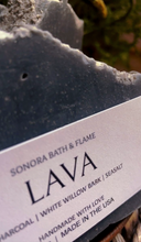Load image into Gallery viewer, LAVA Detoxifying Charcoal Body Bar
