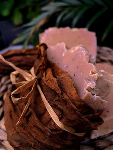 TOBACCO Soap Bar - Sweet Dark Tobacco & Walnut Shell